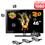 TV 46" 3D LED AOC LE46H158Z Full HD c/ Smart TV, Entradas HDMI e USB, Conversor Digital, Conversor de 2D-3D e 3 óculos 3D - 120Hz