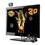 TV 46" 3D LED AOC LE46H158Z Full HD c/ Smart TV, Entradas HDMI e USB, Conversor Digital, Conversor de 2D-3D e 3 óculos 3D - 120Hz