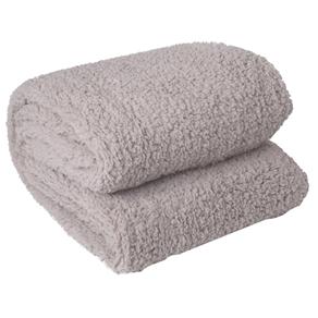 Cobertor Sherpa Solteiro Camesa - Pérola
