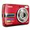 Câmera Digital Tron FineCam FL160 Vermelha c/ Visor LCD 2,4”, 16MP, Estabilizador de Imagens, Vídeo em VGA, Detector de Face e Sorriso 