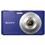 Câmera Sony DSC-W610 Azul c/ 14.1MP, LCD 2.7”, Zoom Óptico 4x, Estabilizador de Imagem, Detector de Face e Sorriso e Panorâmica 360º + Cartão MS 4GB