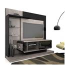 Estante Vamol Home Avanza - Carvalho Ferroso/Preto