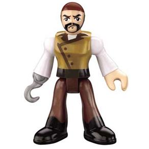 Boneco Pirata Mattel Imaginext com Acessórios V5930/R4320