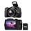 Câmera BenQ GH700 Preta c/ Visor LCD 3”, 16MP, Zoom Óptico 21x, Vídeo em Full HD, Filma com pouca Luz, Função Disparo Contínuo e Sensor CMOS + Cartão