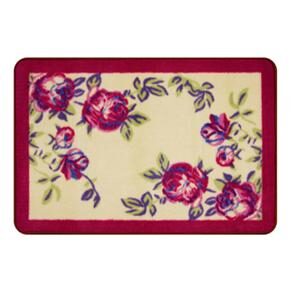 Tapete Banho T5 Inylbra 44,5x65 cm - Vermelho/Amarelo/Lilás