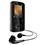 MP4 Player Philips SA3VBE04KX/78 4GB GoGear Vibe c/ Tela 1,8" e Rádio FM - Preto
