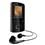 MP4 Player Philips SA3VBE08DL/78 8GB GoGear Vibe c/ Tela 1,8", Rádio FM e Mini Caixa Acústica - Preto