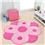 Tapete Margarida Bolinha Duda Tapetes – Rosa