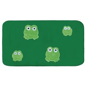 Passadeira Sapo 401 Duda Tapetes 128x68 cm - Verde Bandeira