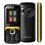 Celular Desbloqueado Venko Ideal Preto/Amarelo com Quadri Chip, Câmera VGA, MP3, Rádio FM, Bluetooth, Fone e Cartão 2GB