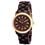 Relógio Feminino Analógico Seculus Moda Chic 24788LPSFDP1 – Marrom/ Preto