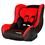 Cadeira para Automóvel Nania Trio SP Comfort Shadow-0 a 25 Kg - Red + Assento para Automóvel Nania Topo Comfort Spirit -15 a 36 Kg-Preto/Vermelho