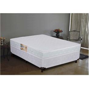 Conjunto Cama Box Conjugado Umaflex Granada com Molas Bonnel Casal 55x138x188cm - Branco
