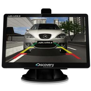 Navegador GPS Discovery Channel 5.0” Slim MTC3383 com TV Digital, Alerta de Radar e Câmera de Ré