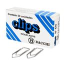 Clips Bacchi nº 6/0 Niquelado 0410-9 - 50 Unidades
