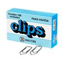 Clips Bacchi nº 2/0 Galvanizado 0806-0 - 100 Un...