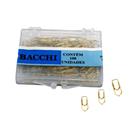 Clips Bacchi nº 5 Dourado 1400-9 - 100 Unidades