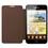 Celular Desbloqueado Samsung Galaxy Note com Processador de 1.4GHz, Tela de 5.3’’, 3G e Android 2.3 + Capa Flip Cover Samsung Galaxy Note - Marrom 