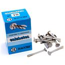 Colchete Bacchi nº 10 Latonado/ Galvanizado 170...