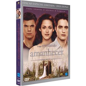 DVD - A Saga Crepúsculo: Amanhecer - Parte 1 - Edição Especial Limitada - The Twilight Saga: Breaking Dawn - Part 1 - 2 Discos