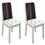 Mesa de Jantar Madesa Stella 5238 120cm com 4 Cadeiras Madesa Débora Stella 4205 - Branco/Madeira Demolição