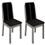 Mesa Madesa Débora 5232 com 6 Cadeiras Débora Stella 4205 - Cinza/Preto