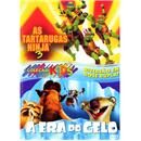 DVD - As Tartarugas Ninja 3 + A Era do Gelo - T...