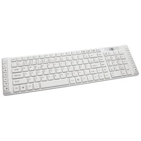 Teclado Chocolate Multimídia Integris 7228JU USB - Branco