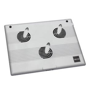 Cooler para Notebook com 3 Ventiladores NC668 Integris - Prata