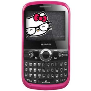 Celular Desbloqueado Huawei G6620 Hello Kit Rosa c/ Câmera 1.3MP, Dual Chip, Display 2,4”, Bluetooth, USB, Rádio FM/MP3/MP4 e WAP 2.0 + Fone de Ouvido