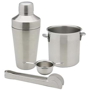 Conjunto Para Bar Tramontina Cosmos Inox - 4 Peças