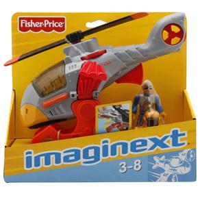 Helicóptero Imaginext Mattel Aviões Médios Sky Racer 5308/W9618