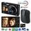 Câmera Samsung DV300 Dual View Preta c/ 16.1MP, LCD 3.0", Zoom Óptico 5x, Wi-Fi, Foto Panorâmica, Vídeos HD, Estabilização de Imagem + Micro SDHC 4GB