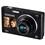 Câmera Samsung DV300 Dual View Preta c/ 16.1MP, LCD 3.0", Zoom Óptico 5x, Wi-Fi, Foto Panorâmica, Vídeos HD, Estabilização de Imagem + Micro SDHC 4GB