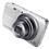 Câmera Sony DSC-W630 Prata c/ 16.1MP, LCD 2,7”, Zoom Óptico 5x, Vídeo HD, Panorâmica 360º, Menu Diversão, Detector de Face e Sorriso + Cartão MS 8GB