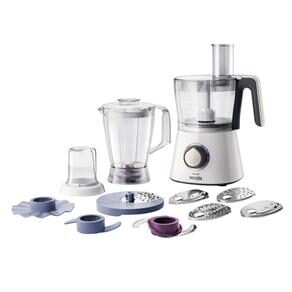 Processador Philips Walita RI7761 Compacto 3 em 1 com Recipiente de 2L - Branco - 750W