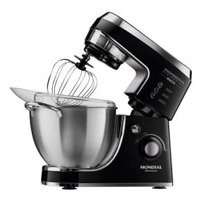 Batedeira Mondial Premium Profissional Eletrônica B-10 Inox/Preto - 300W