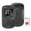 Celular Desbloqueado Claro Alcatel OT355 Cinza QWERTY, Dual Chip, c/ Câmera, Rádio FM, Viva-voz + Fone de Ouvido + Chip Único Claro Pré-Pago 