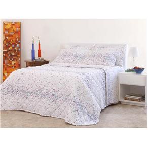 Jogo de Cama Solteiro Scavone Acgua 200 Fios - Branco