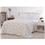 Jogo de Cama King Scavone Doris 200 Fios - Branco/Bege