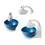 Batedeira Faet Koolmix 390 Branco/Azul - 100W