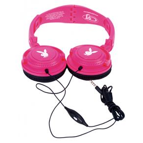 Fone de Ouvido Playboy com Microfone PBEPHF 18-09 - Rosa