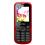Celular desbloqueado 411 Meu Preto/Vermelho c/ Câmera 1.3MP, Rádio FM/MP3/MP4, Dual Chip, Quadriband, Bluetooth + Fone de Ouvido + Cartão de 2GB