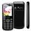 Celular desbloqueado 411 Meu Preto c/ Câmera 1.3MP, Rádio FM/MP3/MP4, Dual Chip, Quadriband, Bluetooth + Fone de Ouvido + Cartão de 2GB