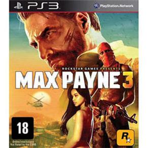 Jogo Max Payne 3 - PS3 