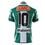Camisa Lotto Coritiba Jogo II Tam. EG - Listrada Verde/Branca