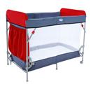 Berço Tubline Danny 5512/N18 - Cinza/Vermelho