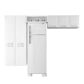 Cozinha Compacta Itatiaia Anita Smart com 3 Peças - Branco