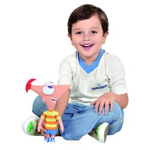 Boneco Phineas e Ferb Bandeirante - Phineas 8675 