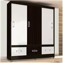 Guarda-Roupa Araplac Califórnia com 3 Portas de...